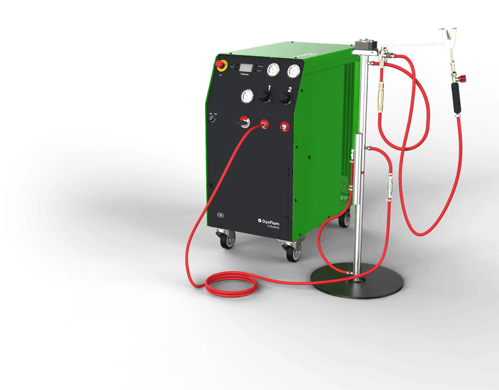 Poste à braser flexible hydrogène industrie